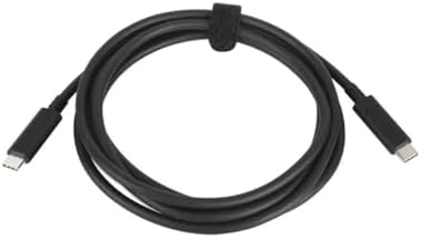 Lenovo 6.6' USB-C to USB-C 5Gbps Cable, Black