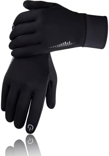 SIMARI Winter Gloves Women Men Ski Gloves Liners Thermal Warm Touch Screen, Suit for Cycling, Running, Driving, Hiking, Walking, Texting, Freezer Work, Gardening, Soccer, Baseball, Football Games 102