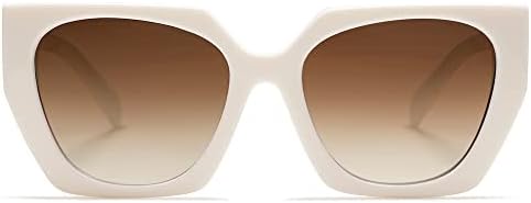 SOJOS Big Trendy Polarized Sunglasses Womens Oversized Cateye Sunnies Lentes De Sol Para Mujer SJ2205
