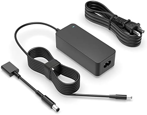 Charger for Dell Laptop Charger, 65W, 45W, Compact Design, for All Round Connectors, (UL Safety Certified)