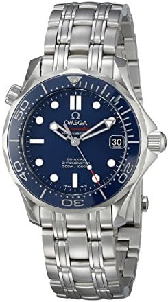 Omega Men's O21230362003001 Analog Display Automatic Self Wind Silver Watch