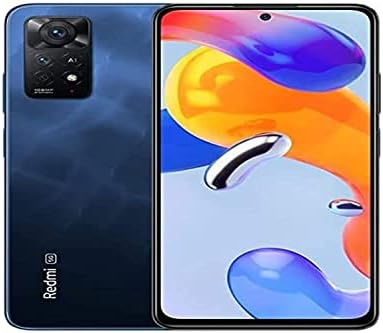 Xiaomi Redmi Note 11 Pro 5G + 4G Volte 128GB + 6GB Factory Unlocked 6.67" 108MP Camera Night Mode (Not Verizon Sprint Boost Cricket Metro At&T) + (w/Fast Car Charger Bundle) (Atlantic Blue)