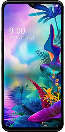 LG G8X ThinQ Smartphone, 128GB, 6.4", WIFI + GSM Unlocked - Aurora Black (Renewed)