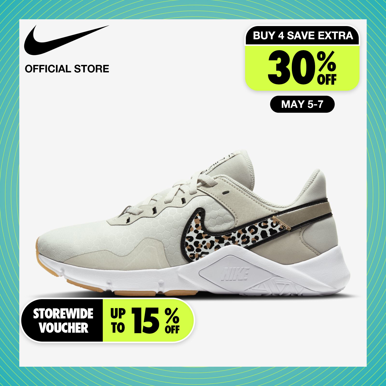 Nike Women's Legend Essential 2 Premium Training Shoes - Light Bone