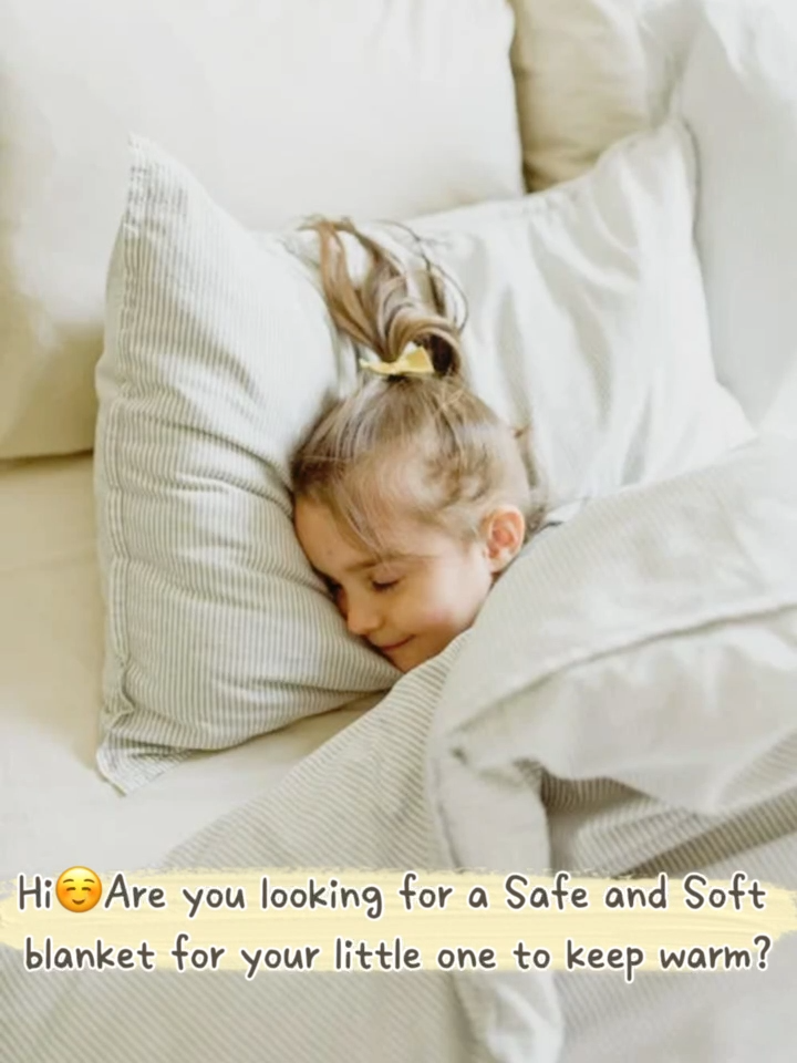 Soft Baby Blanket Kids Aircon Blanket Toddler Childcare Blanket Minky Blanket 3D Dot Newborn Baby Gift 2 Sizes (110x150cm / 75x120cm)