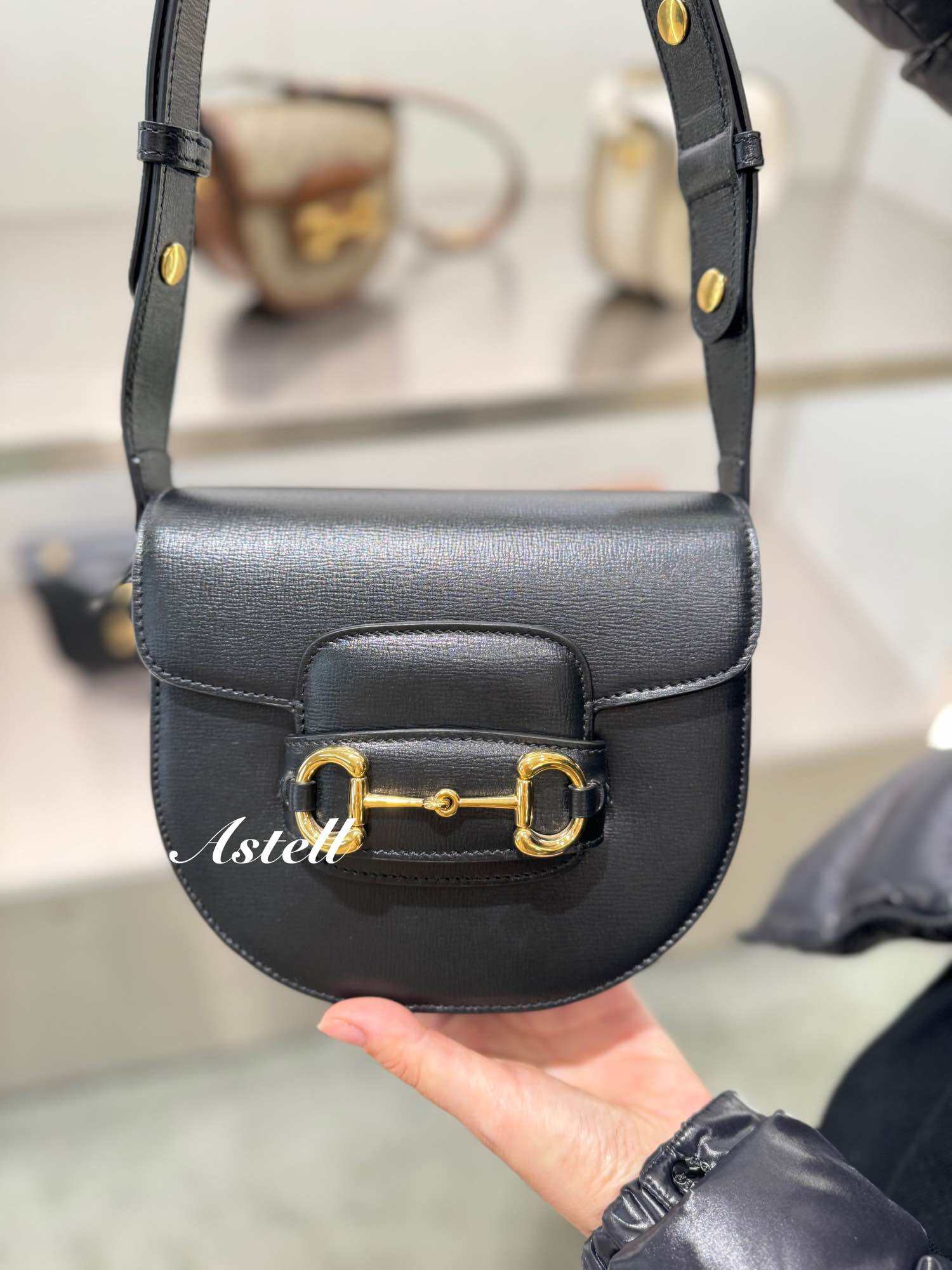 [PRE-ORDER] GUCCI HORSEBIT 1955 MINI ROUNDED BAG