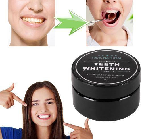 Daily Use Teeth Whitening Powder * Oral Hygiene Care Cleaning Scaling * Premium Activated Bamboo Charcoal Powder