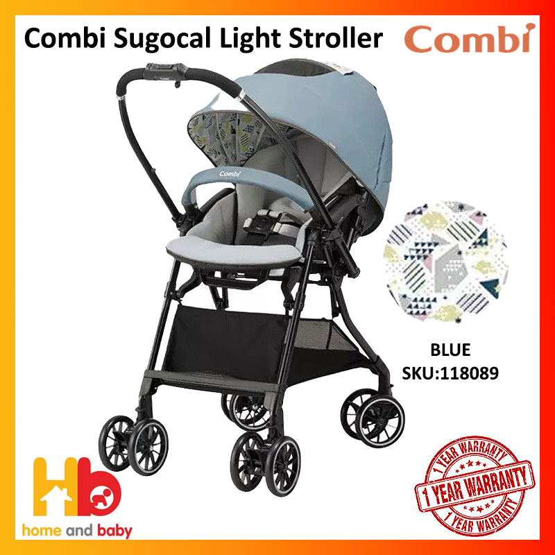 (NEW LAUNCHES ) Combi Sugocal Light Stroller - Free Heat Protector Cover worth $79(One Year Warranty)