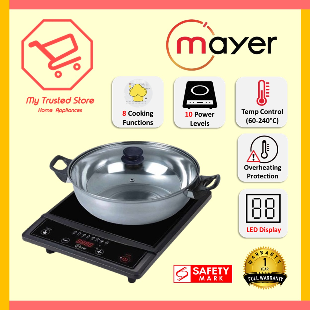 Mayer Induction Cooker MMIC2001