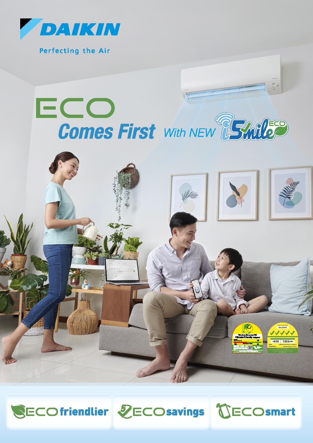 DAIKIN R32 AIR CONDITIONER I-SMILE MULTI-SPLIT INVERTER SYSTEM 4 [MKM85VVMG x 1 & CTKM25VVMG x 4] + 60 MONTHS WARRANTY + FREE BONUS $200 VOUCHER*