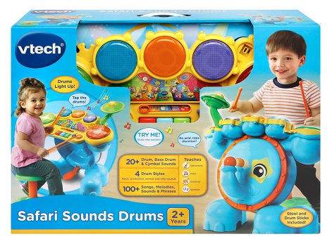 VTECH SAFARI SOUND DRUMS